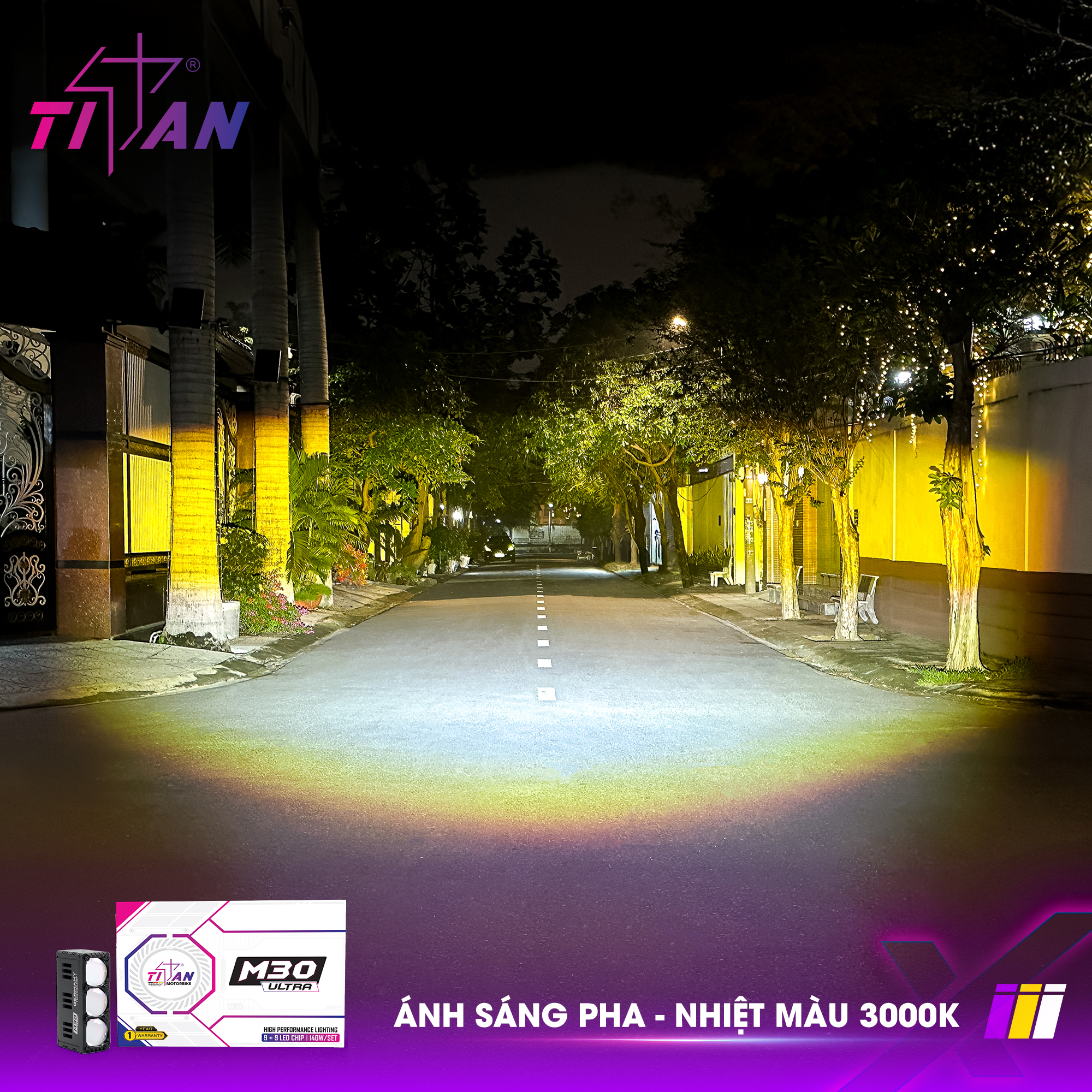 ĐÈN TRỢ SÁNG TITAN M30 ULTRA